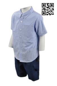 SU225 tailor made kids men' s school uniform design uniform hk